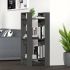 Bibliotecă/Separator cameră, gri, 41x35x91 cm, lemn masiv pin GartenMobel Dekor