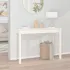 Masă consolă, alb, 110x40x75 cm, lemn masiv de pin GartenMobel Dekor