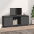 Comodă TV, alb, 110,5x35x44 cm, lemn masiv de pin GartenMobel Dekor