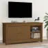 Comodă TV, maro miere, 103x36,5x52 cm, lemn masiv de pin GartenMobel Dekor