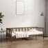 Pat de zi, maro miere, 80x200 cm, lemn masiv de pin GartenMobel Dekor