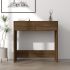 Birou, gri beton, 80 x 40 x 75 cm, PAL GartenMobel Dekor