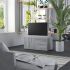 Comodă TV, stejar maro, 80x34x36 cm, lemn prelucrat GartenMobel Dekor