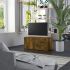 Comodă TV, stejar maro, 80x34x36 cm, lemn prelucrat GartenMobel Dekor