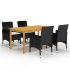 Set mobilier de grădină, 5 piese, bej GartenMobel Dekor