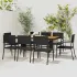 Set de mobilier de exterior, 7 piese, gri, poliratan GartenMobel Dekor