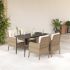 Set mobilier de grădină cu perne, 5 piese, bej, poliratan GartenMobel Dekor