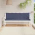 Perne bancă de grădină 2buc. bleumarin 120x50x7cm textil oxford GartenMobel Dekor
