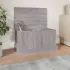 Raft de depozitare, alb, 50x30x28 cm, lemn prelucrat GartenMobel Dekor