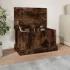 Raft de depozitare, alb, 50x30x28 cm, lemn prelucrat GartenMobel Dekor