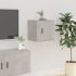 Dulap TV montat pe perete, gri sonoma, 40x34,5x40 cm GartenMobel Dekor