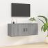 Dulap TV montat pe perete, gri sonoma, 40x34,5x40 cm GartenMobel Dekor