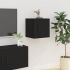Dulap TV montat pe perete, gri sonoma, 40x34,5x40 cm GartenMobel Dekor