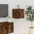 Dulap TV montat pe perete, gri sonoma, 40x34,5x40 cm GartenMobel Dekor