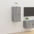 Dulap TV montat pe perete, gri sonoma, 40x34,5x40 cm GartenMobel Dekor