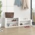 Pantofar, alb, 150x35x45 cm, lemn compozit GartenMobel Dekor