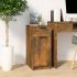 Dulap de birou, gri beton, 33,5x50x75 cm, lemn prelucrat GartenMobel Dekor