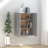 Dulap suspendat, gri beton, 69,5x34x90 cm, lemn prelucrat GartenMobel Dekor