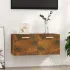 Dulap de perete, alb, 80x35x36,5 cm, lemn compozit GartenMobel Dekor