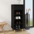 Pantofar, alb extralucios, 40x36x105 cm, lemn compozit GartenMobel Dekor