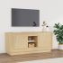 Comodă TV, alb, 102x35x45 cm, lemn prelucrat GartenMobel Dekor
