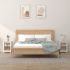 Noptiere, 2 buc, maro miere, 40x35x55 cm, lemn masiv de pin GartenMobel Dekor