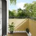 Paravan de balcon, nisipiu, 120x400 cm, 100% poliester oxford GartenMobel Dekor