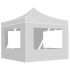 Cort de petrecere pliabil cu pereți, albastru, 2x2 m, aluminiu GartenMobel Dekor