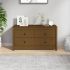 Dulap lateral, maro miere, 100x40x72 cm, lemn masiv de pin GartenMobel Dekor