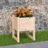 Jardiniere, 2 buc, 40x40x81 cm, lemn masiv de pin GartenMobel Dekor