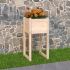 Jardiniere, 2 buc, 40x40x81 cm, lemn masiv de pin GartenMobel Dekor