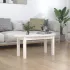 Măsuță de cafea, alb, 80x40x35 cm, lemn masiv de pin GartenMobel Dekor