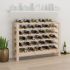 Suport de vinuri, 61,5x30x107,5 cm, lemn masiv de pin GartenMobel Dekor