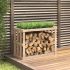 Suport bușteni exterior maro ceruit 109x52x106cm lemn masiv pin GartenMobel Dekor