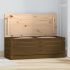 Cutie de depozitare, alb, 89x36,5x33 cm, lemn masiv de pin GartenMobel Dekor
