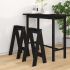 Scaune, 2 buc., maro miere, 40x40x75 cm, lemn masiv de pin GartenMobel Dekor