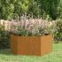 Jardinieră, ruginiu, 90x90x45 cm, oțel corten GartenMobel Dekor