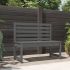 Bancă de grădină, alb, 109 cm, lemn masiv de pin GartenMobel Dekor