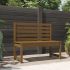 Bancă de grădină, alb, 109 cm, lemn masiv de pin GartenMobel Dekor