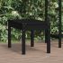 Bancă grădină 2 locuri, negru, 159,5x44x45cm, lemn masiv de pin GartenMobel Dekor