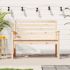 Bancă de grădină, gri, 109x48x91,5 cm, lemn masiv de pin GartenMobel Dekor
