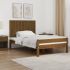 Tăblie de pat pentru perete, alb, 108x3x60 cm, lemn masiv pin GartenMobel Dekor