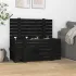 Cutie de depozitare, maro miere, 91x40,5x42 cm, lemn masiv pin GartenMobel Dekor