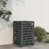 Depozitare coș de gunoi, alb, 84x90x128,5 cm, lemn masiv de pin GartenMobel Dekor