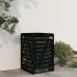 Depozitare coș de gunoi, alb, 84x90x128,5 cm, lemn masiv de pin GartenMobel Dekor
