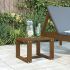 Măsuță laterală grădină, 40x38x28,5 cm, lemn masiv pin GartenMobel Dekor