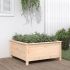 Jardinieră de grădină, 82,5x82,5x39 cm, lemn masiv de pin GartenMobel Dekor