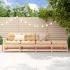 Set mobilier pentru grădină 4 piese, maro miere, lemn masiv pin GartenMobel Dekor
