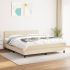 Pat continental, gri deschis, 180x200 cm, material textil GartenMobel Dekor