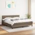 Pat continental, gri deschis, 180x200 cm, material textil GartenMobel Dekor